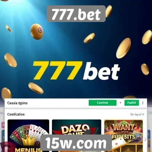 777.bet oferece ampla variedade de jogos de cassino